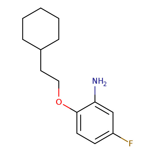 2-(2-Cyclohexylethoxy)-5-fluoroaniline