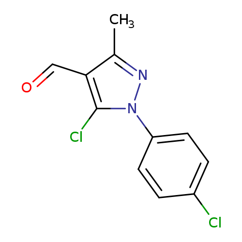 5-CHLORO-1-(4-CHLOROPHENYL)-3-METHYL-1H-PYRAZOLE-4-CARBOXALDEHYDE
