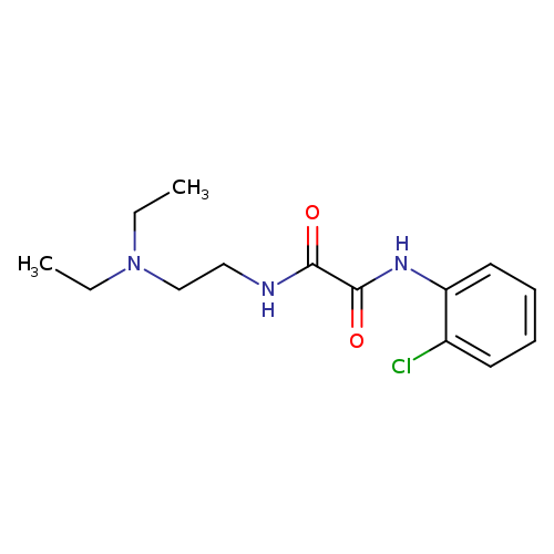 N'-(2-chlorophenyl)-N-[2-(diethylamino)ethyl]ethanediamide