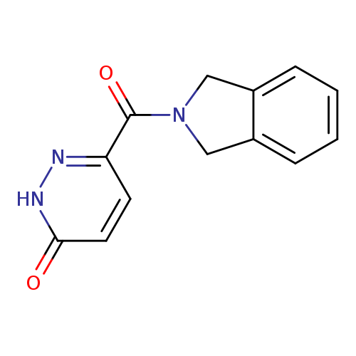 6-(2,3-dihydro-1H-isoindole-2-carbonyl)-2,3-dihydropyridazin-3-one