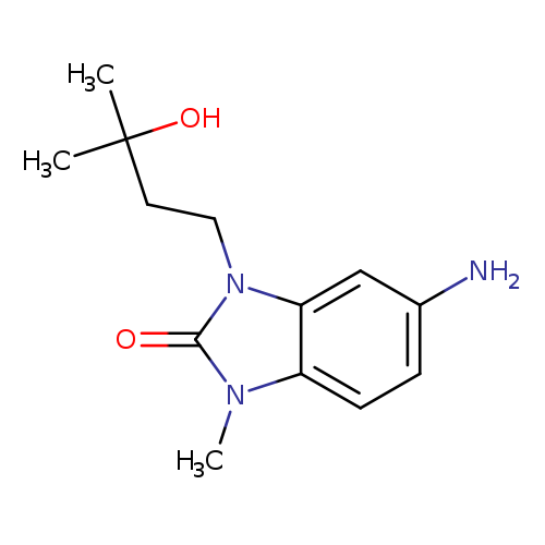 5-Amino-1,3-dihydro-3-(3-hydroxy-3-methylbutyl)-1-methyl-2H-benzimidazol-2-one