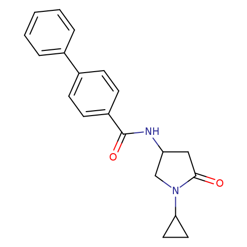 N-(1-cyclopropyl-5-oxopyrrolidin-3-yl)-[1,1'-biphenyl]-4-carboxamide