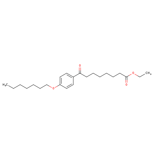 Ethyl 8-(4-heptyloxyphenyl)-8-oxooctanoate