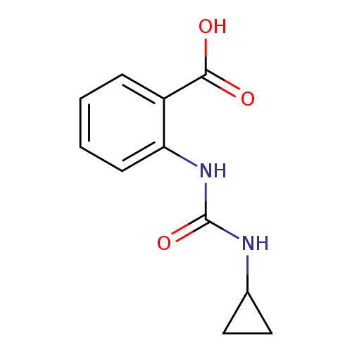 2-(3-cyclopropylureido)benzoic acid