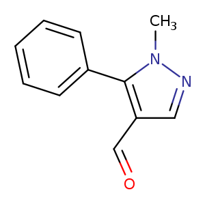 1H-Pyrazole-4-carboxaldehyde, 1-methyl-5-phenyl-