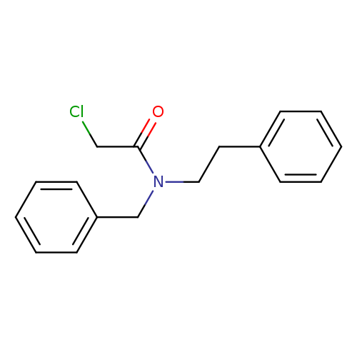 N-benzyl-2-chloro-N-(2-phenylethyl)acetamide