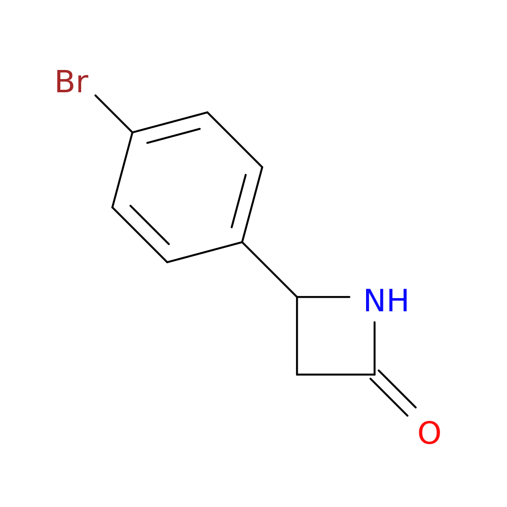 4-(4-bromophenyl)azetidin-2-one