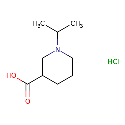 1-Isopropylpiperidine-3-carboxylic acid hydrochloride