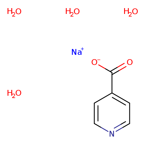 Sodium isonicotinate tetrahydrate