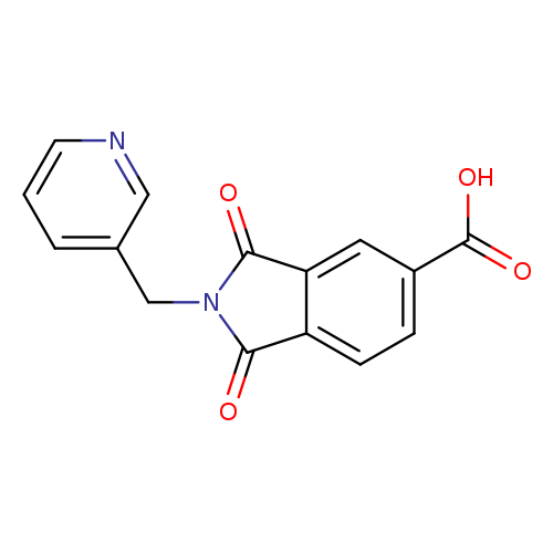 1,3-Dioxo-2-(pyridin-3-ylmethyl)isoindoline-5-carboxylic acid