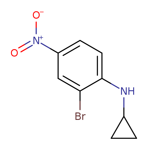 2-Bromo-N-cyclopropyl-4-nitroaniline