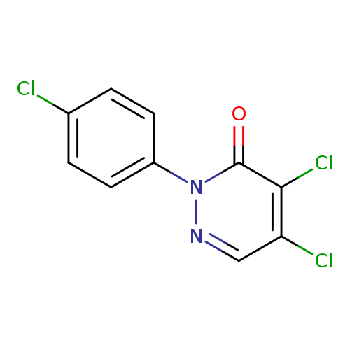 4,5-dichloro-2-(4-chlorophenyl)-2,3-dihydropyridazin-3-one