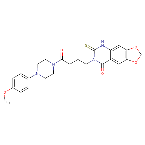 7-{4-[4-(4-methoxyphenyl)piperazin-1-yl]-4-oxobutyl}-6-sulfanylidene-2H,5H,6H,7H,8H-[1,3]dioxolo[4,5-g]quinazolin-8-one
