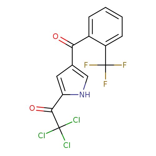 2,2,2-trichloro-1-{4-[2-(trifluoromethyl)benzoyl]-1H-pyrrol-2-yl}ethan-1-one