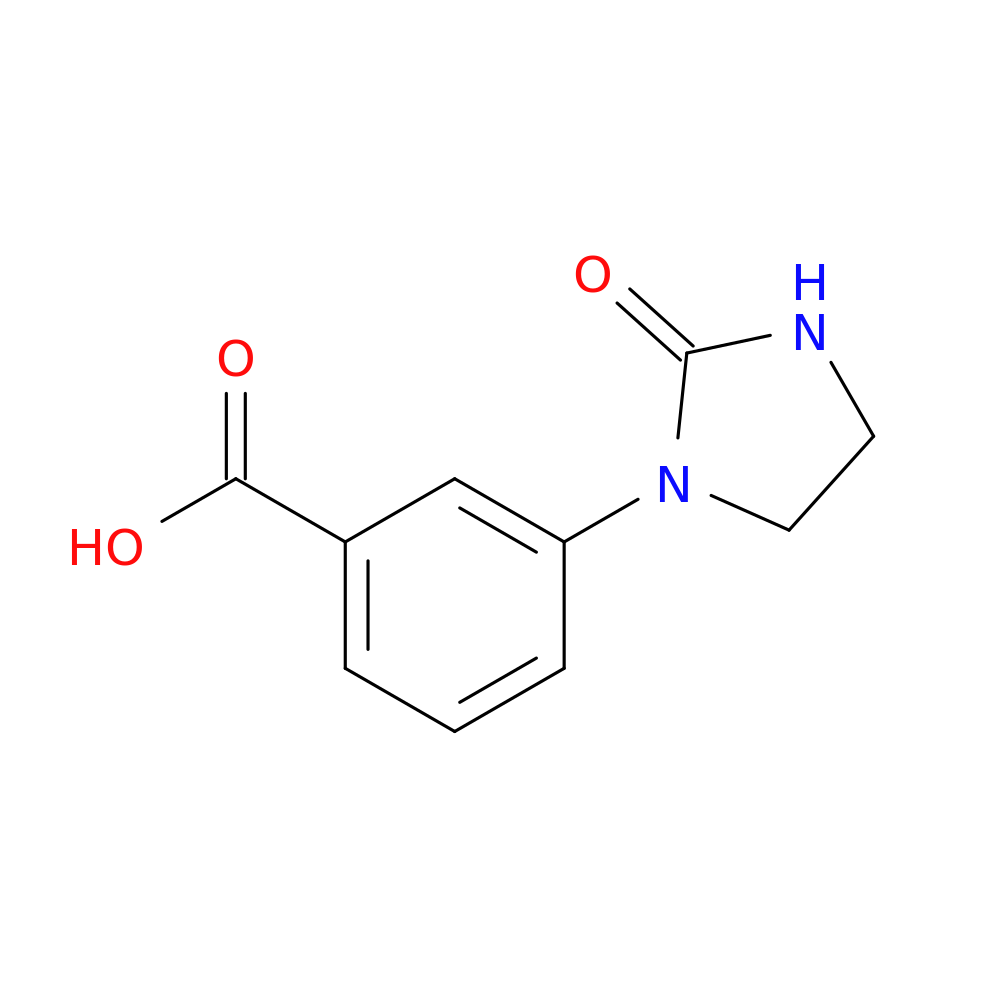 3-(2-Oxoimidazolidin-1-yl)benzoic acid