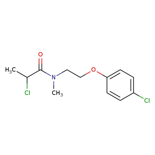 2-Chloro-n-[2-(4-chlorophenoxy)ethyl]-n-methylpropanamide