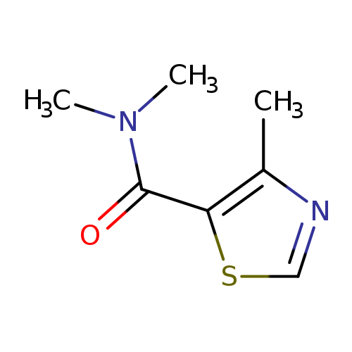N,N,4-trimethyl-1,3-thiazole-5-carboxamide