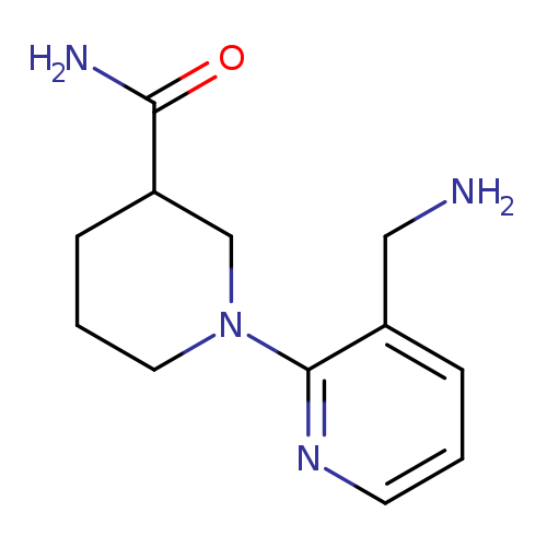 1-[3-(aminomethyl)pyridin-2-yl]piperidine-3-carboxamide