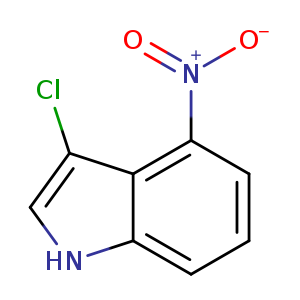 1H-Indole, 3-chloro-4-nitro-