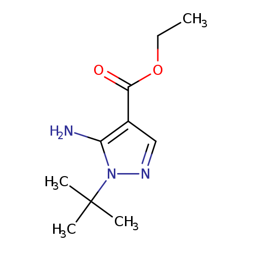 Ethyl 5-amino-1-tert-butylpyrazole-4-carboxylate