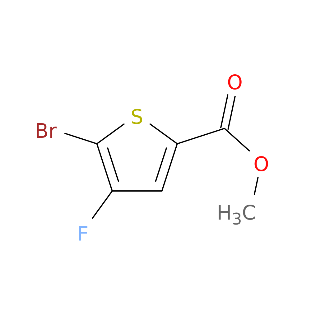 Methyl 5-bromo-4-fluorothiophene-2-carboxylate