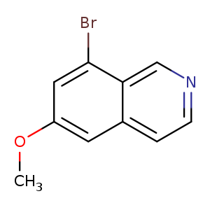 8-Bromo-6-methoxyisoquinoline