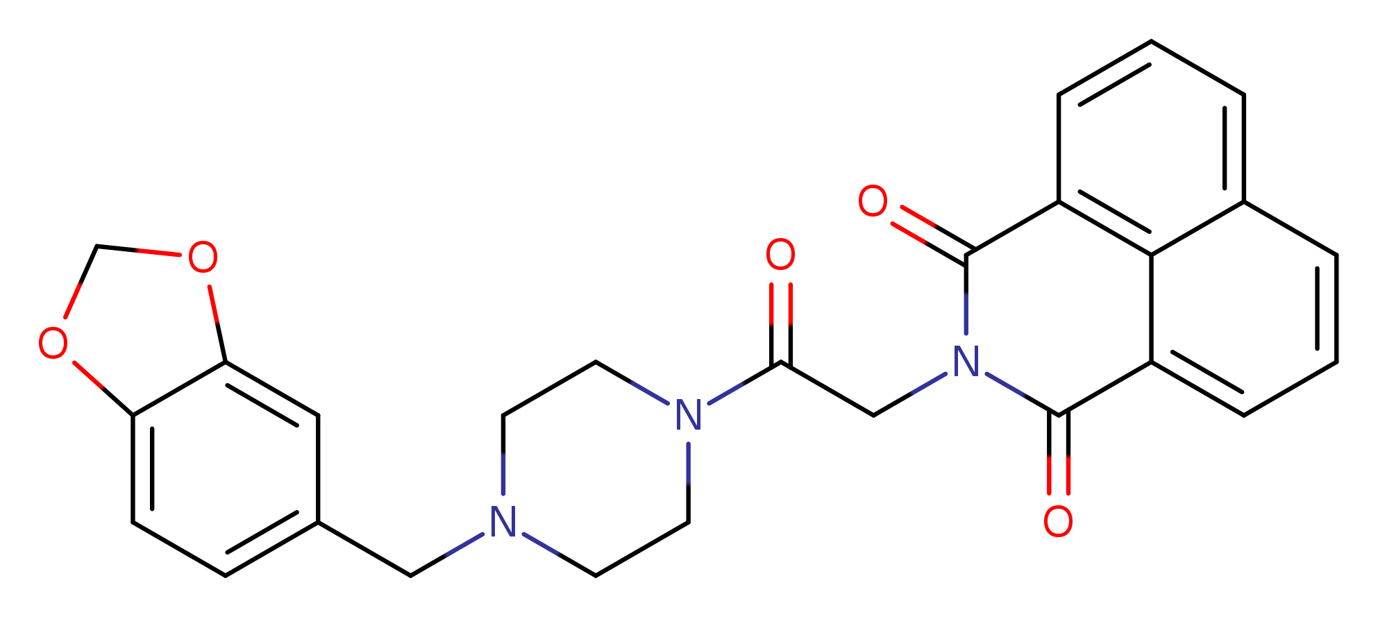 3-(2-{4-[(2H-1,3-benzodioxol-5-yl)methyl]piperazin-1-yl}-2-oxoethyl)-3-azatricyclo[7.3.1.0^{5,13}]trideca-1(12),5,7,9(13),10-pentaene-2,4-dione