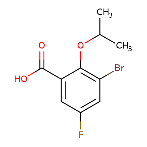 3-Bromo-5-fluoro-2-isopropoxybenzoic acid