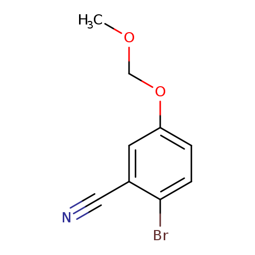 2-bromo-5-(methoxymethoxy)benzonitrile