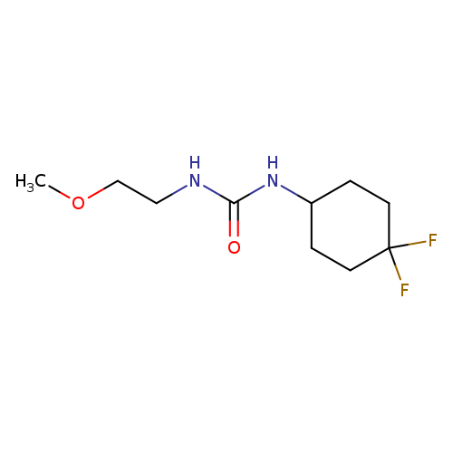 1-(4,4-difluorocyclohexyl)-3-(2-methoxyethyl)urea