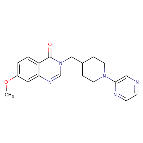 7-methoxy-3-{[1-(pyrazin-2-yl)piperidin-4-yl]methyl}-3,4-dihydroquinazolin-4-one