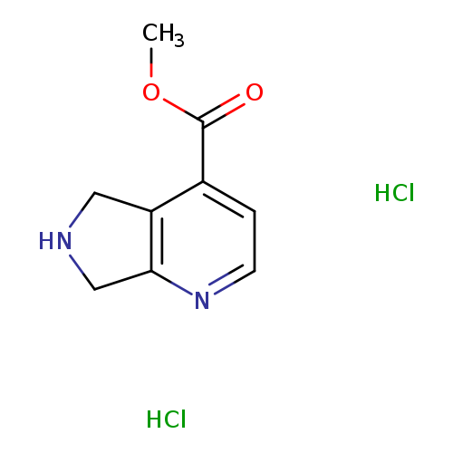 methyl5H,6H,7H-pyrrolo[3,4-b]pyridine-4-carboxylatedihydrochloride