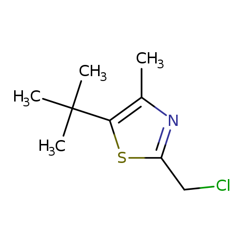 5-tert-butyl-2-(chloromethyl)-4-methyl-1,3-thiazole