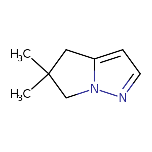 4H-Pyrrolo[1,2-b]pyrazole, 5,6-dihydro-5,5-dimethyl-
