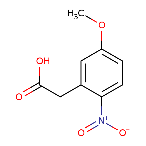 Benzeneacetic acid, 5-methoxy-2-nitro-