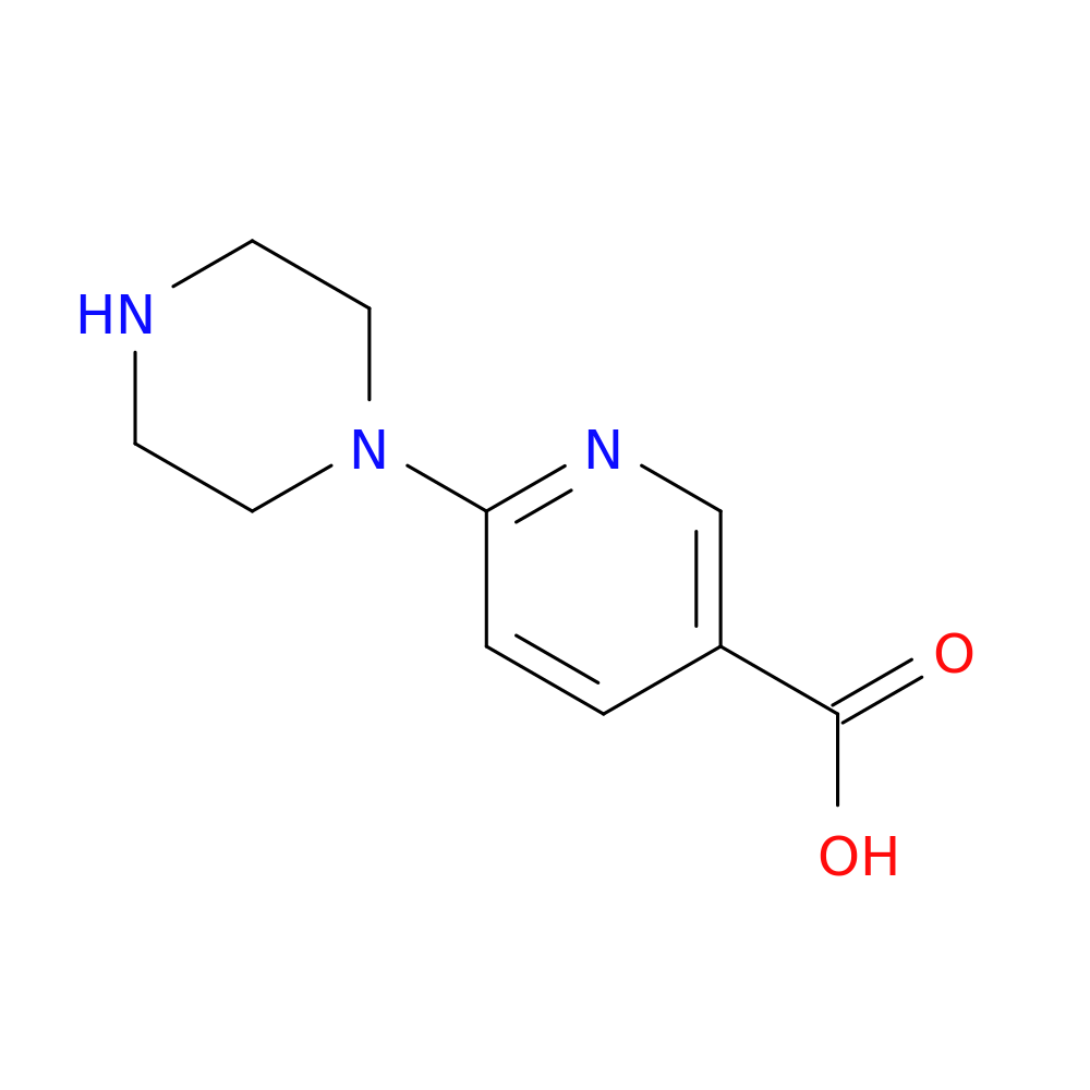 6-(Piperazin-1-yl)nicotinic acid