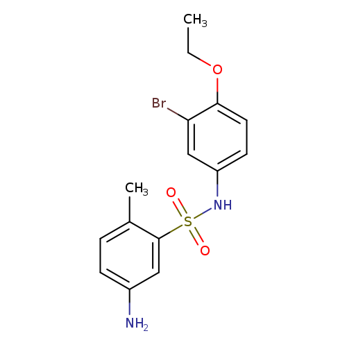 5-amino-N-(3-bromo-4-ethoxyphenyl)-2-methylbenzene-1-sulfonamide