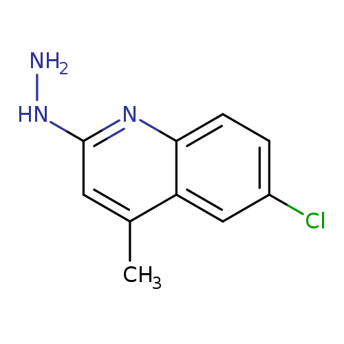 6-Chloro-2-hydrazino-4-methylquinoline
