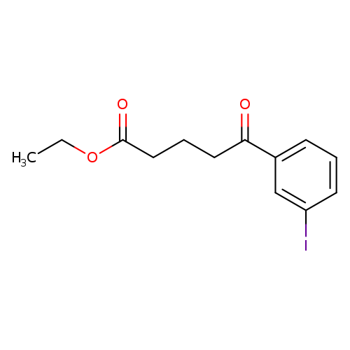 Ethyl 5-(3-iodophenyl)-5-oxovalerate