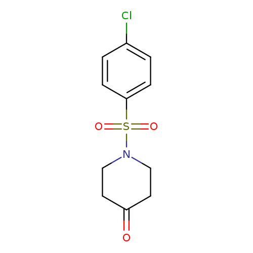1-[(4-Chlorophenyl)sulfonyl]tetrahydro-4(1h)-pyridinone