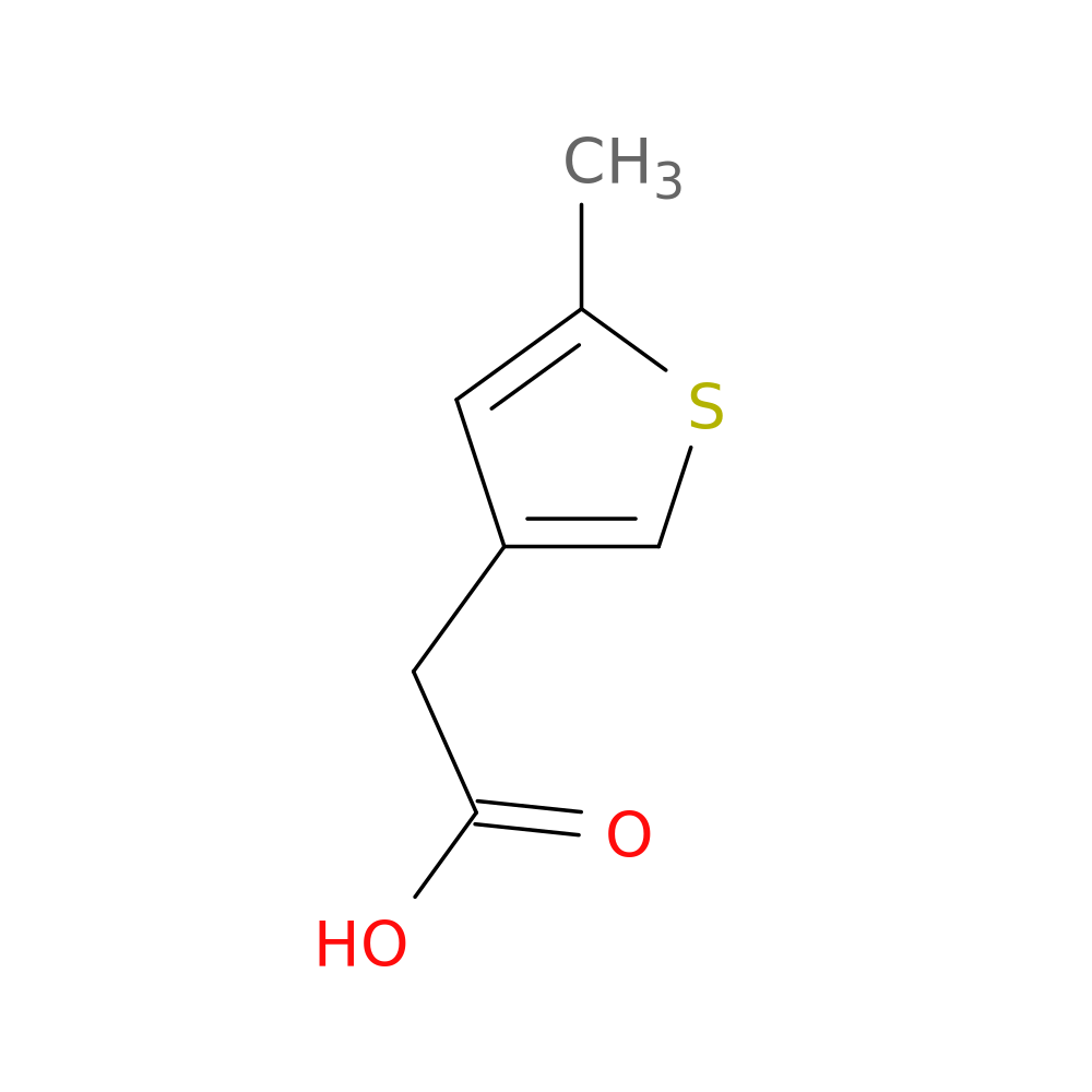 2-(5-methylthiophen-3-yl)acetic acid