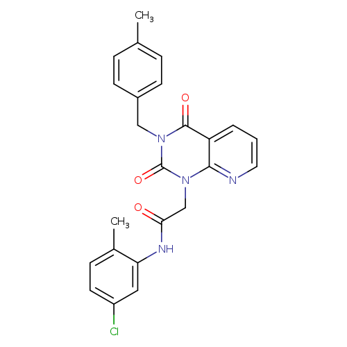 N-(5-chloro-2-methylphenyl)-2-{3-[(4-methylphenyl)methyl]-2,4-dioxo-1H,2H,3H,4H-pyrido[2,3-d]pyrimidin-1-yl}acetamide