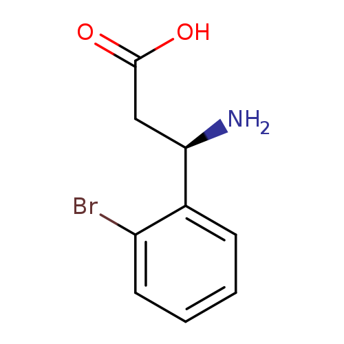 Benzenepropanoic acid, b-amino-2-bromo-, (bR)-