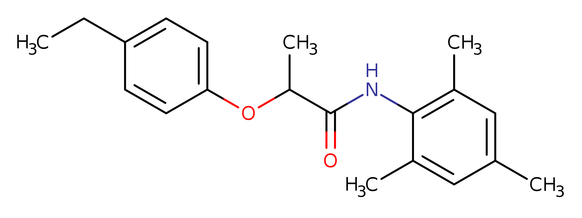 2-(4-ethylphenoxy)-N-mesitylpropanamide