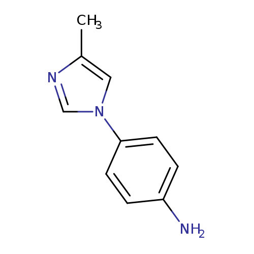 4-(4-Methyl-1H-imidazol-1-yl)benzenamine