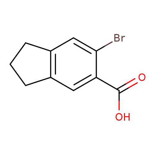 6-bromo-2,3-dihydro-1H-indene-5-carboxylic acid