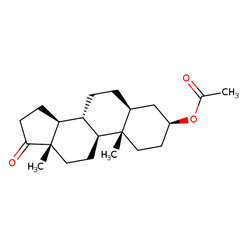 Androstan-17-one, 3-(acetyloxy)-, (3β,5α)-