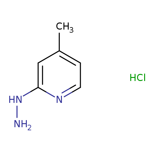 2-hydrazino-4-methylpyridine hydrochloride