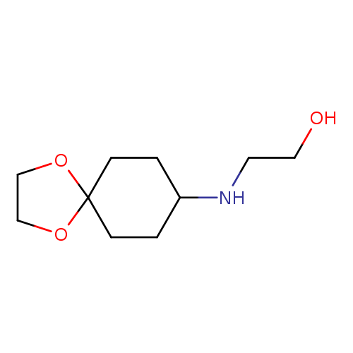 2-({1,4-dioxaspiro[4.5]decan-8-yl}amino)ethan-1-ol