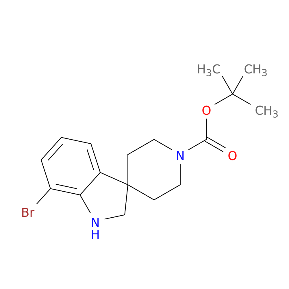 tert-Butyl 7-bromospiro[indoline-3,4'-piperidine]-1'-carboxylate